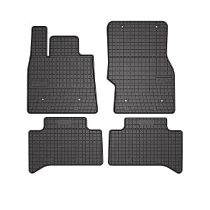 Alfa Romeo Stelvio Floor Mats - Omac - El Toro Rubber 4 Pcs - Black 